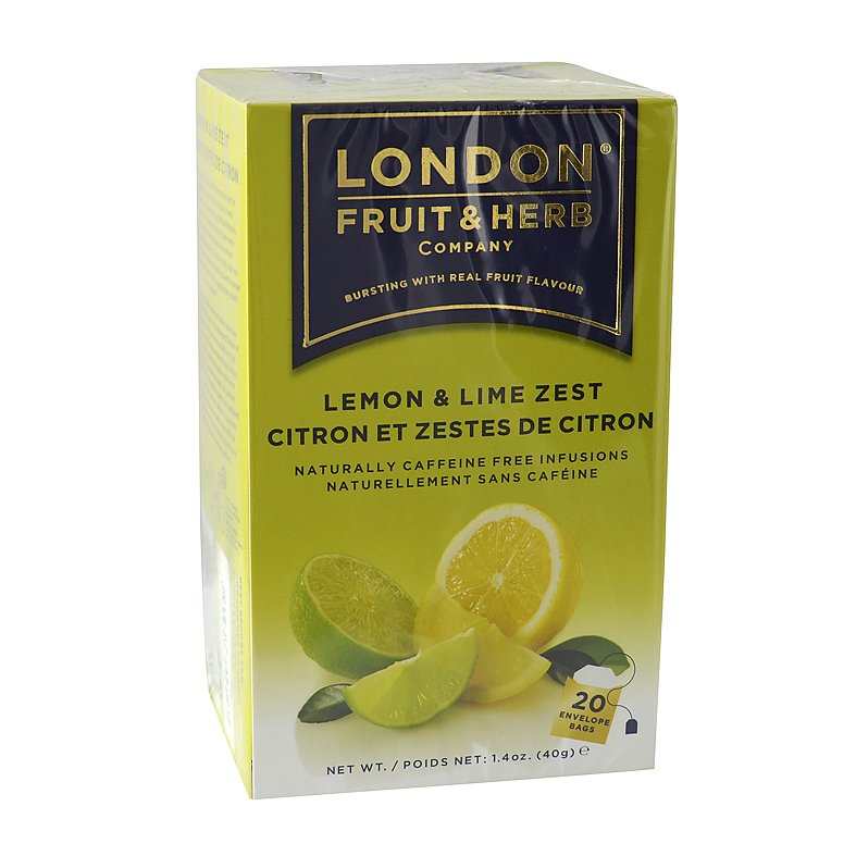 London herb & fruit lemon & lime zest