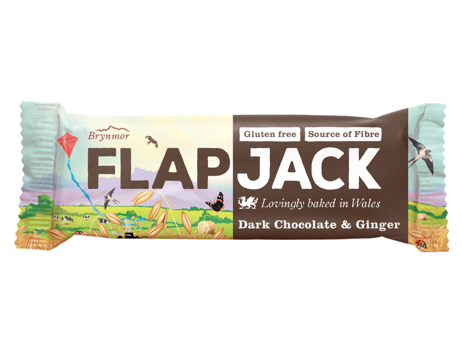 FLAPJACK Mørk sjokolade og ingefær BEST FØR 9/7/2024