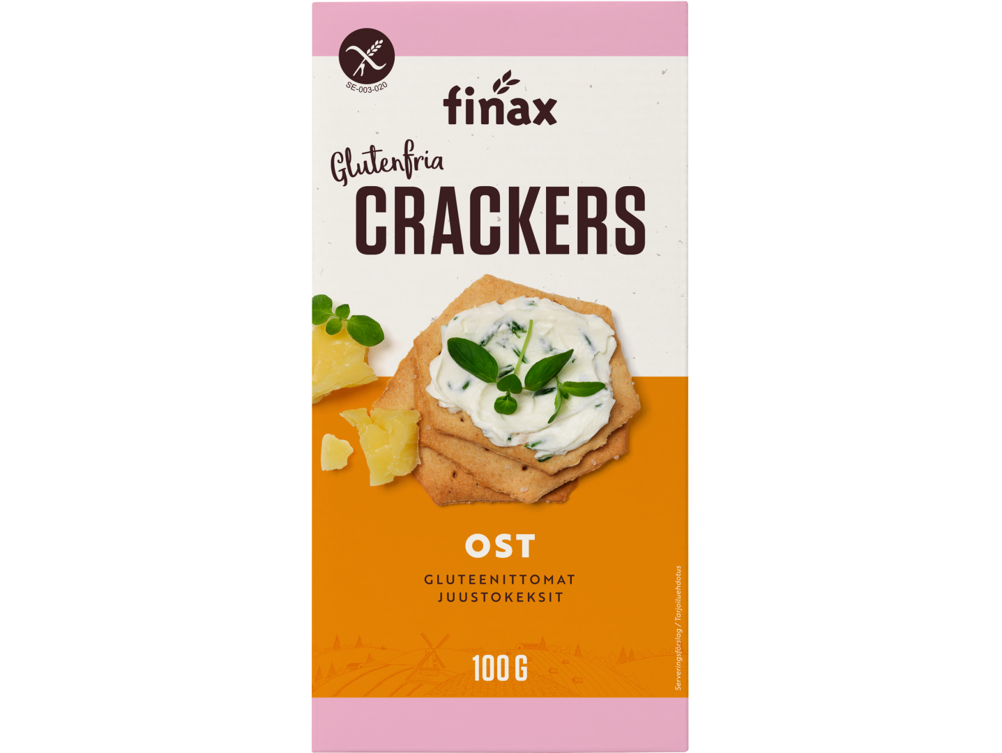 Finax cracker med ost BEST FØR 1/6/2024